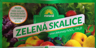 Zelená skalice 25 kg
