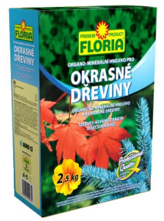 Organo - minerální hnojivo pro okrasné dřeviny